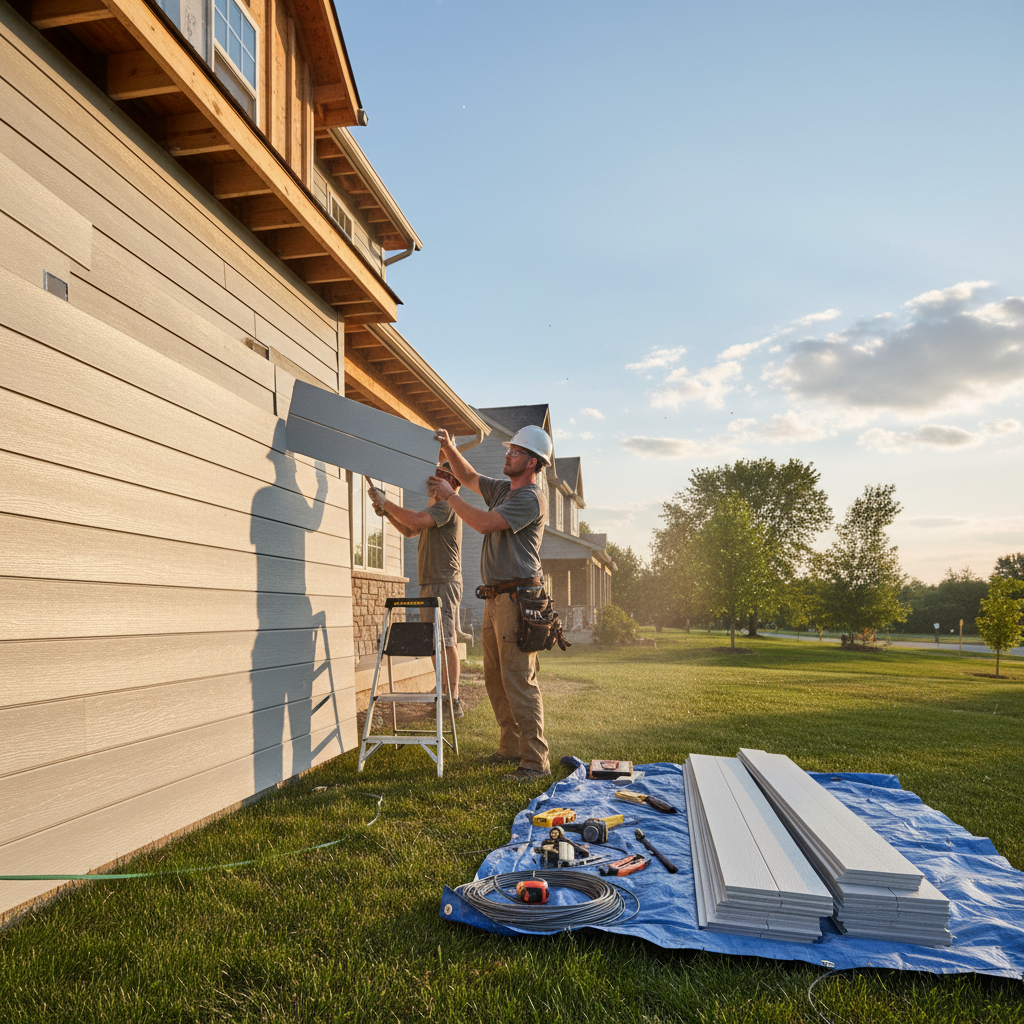 Revêtement extérieur Audet — installation professionnelle