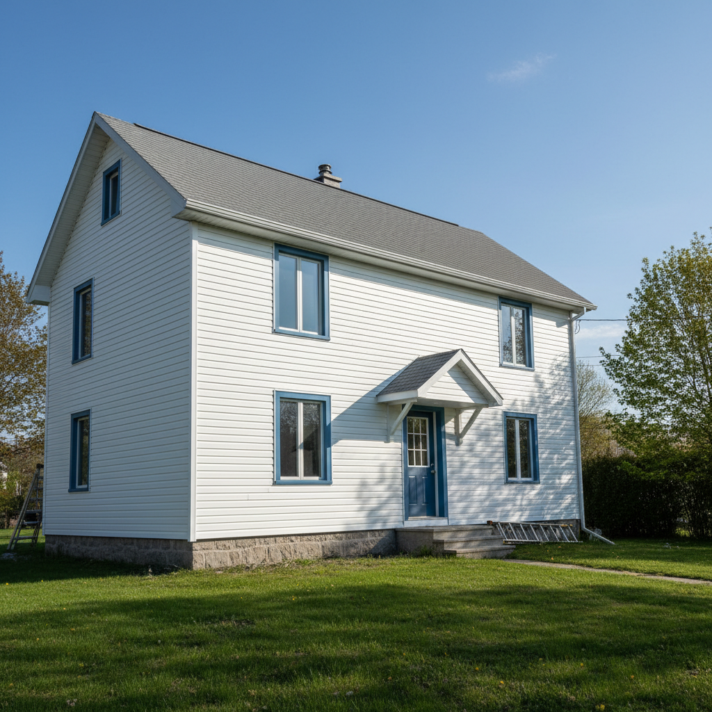 Revêtement extérieur Saint-Frédéric — installation professionnelle