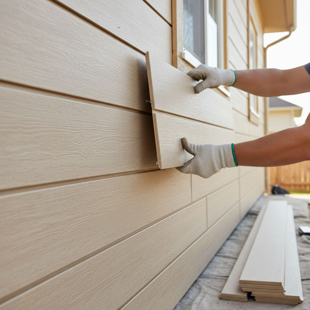 Revêtement extérieur Listuguj — installation professionnelle