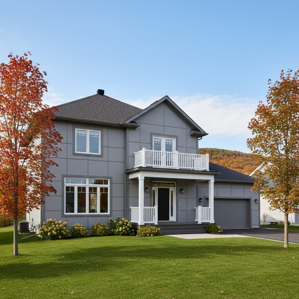 Revêtement extérieur Saint-Maxime-du-Mont-Louis — installation professionnelle