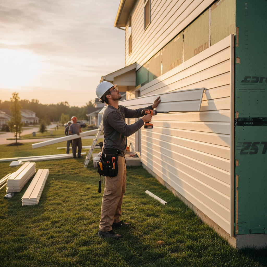 Revêtement extérieur Thetford Mines — installation professionnelle