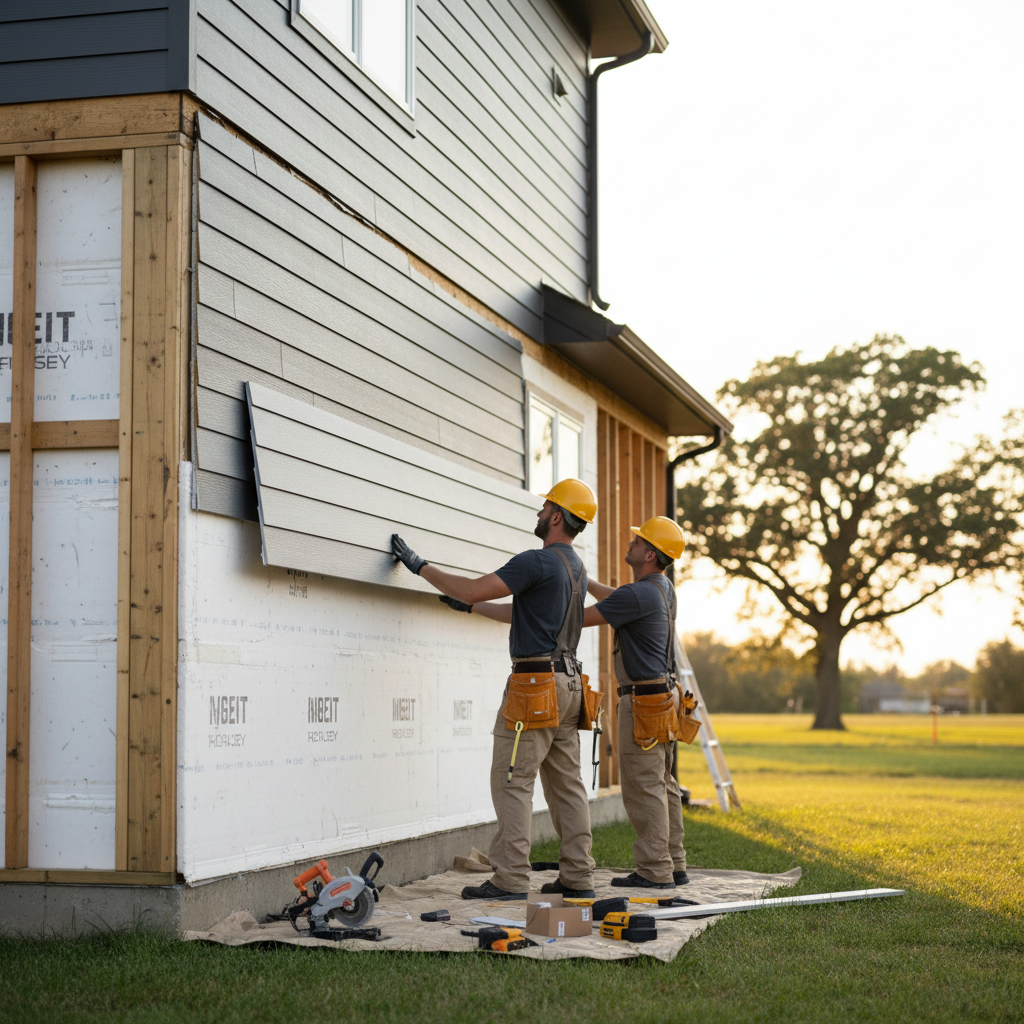 Revêtement extérieur Gesgapegiag — installation professionnelle