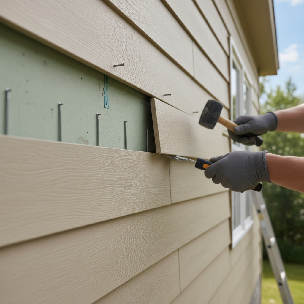 Revêtement extérieur Péribonka — installation professionnelle