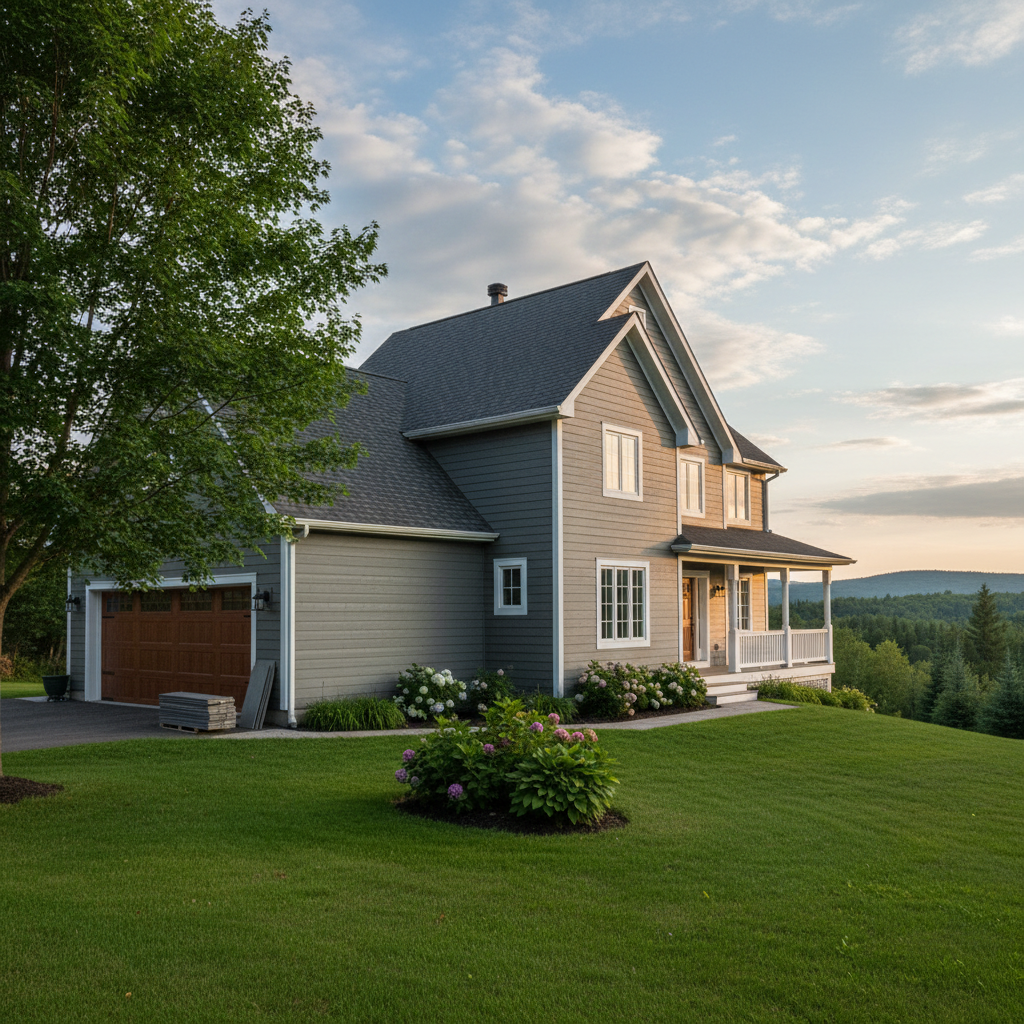Revêtement extérieur Percé — installation professionnelle