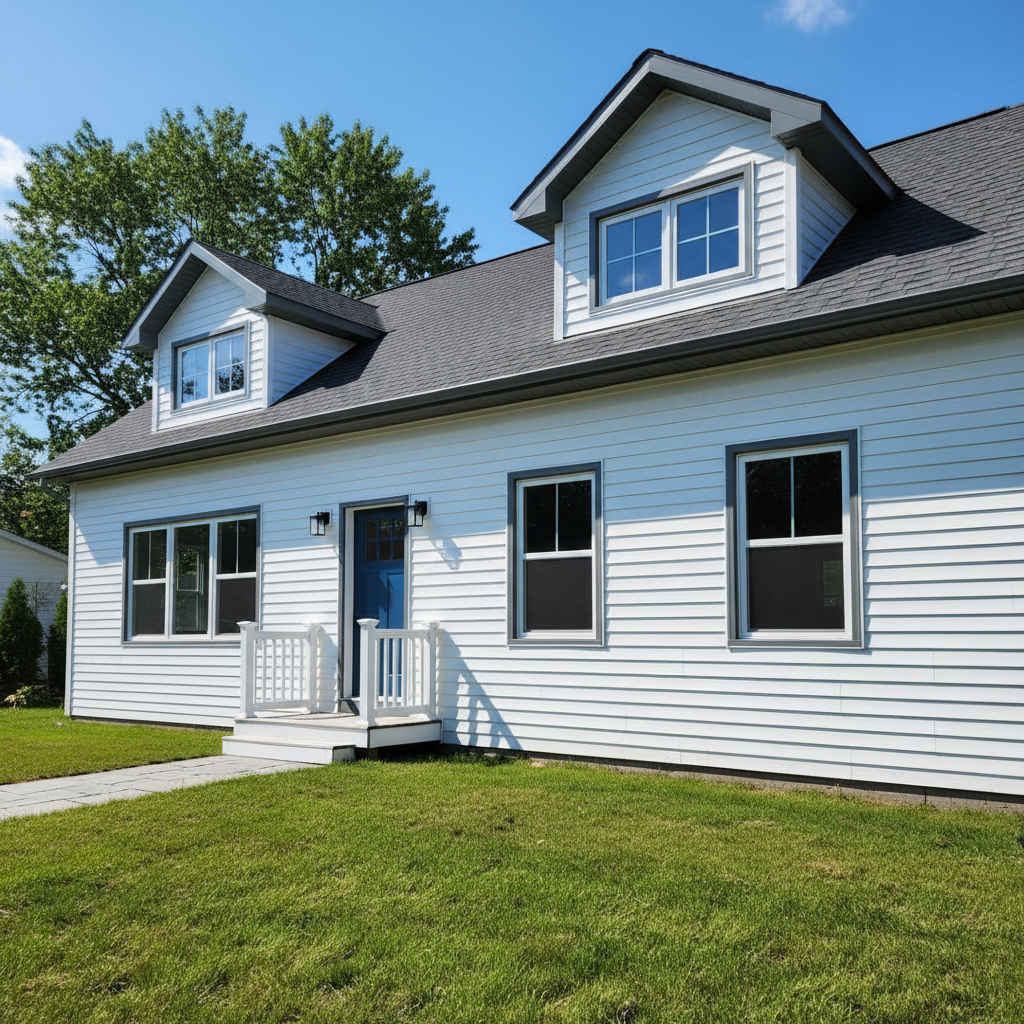 Revêtement extérieur Alma — installation professionnelle