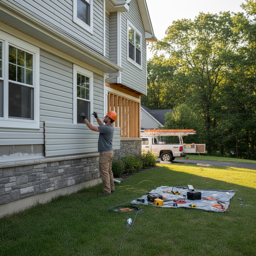 Revêtement extérieur Saint-Omer — installation professionnelle