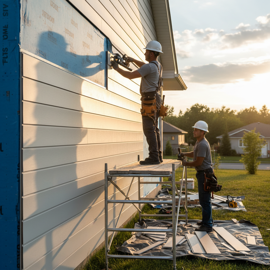 Revêtement extérieur Saint-Jules — installation professionnelle