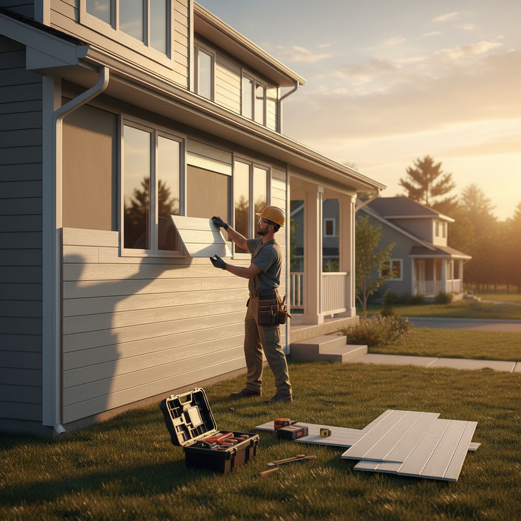 Revêtement extérieur Saint-Bernard — installation professionnelle